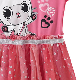 Gabby's Dollhouse birthday party dress ideal for themed celebrations and imaginative play.