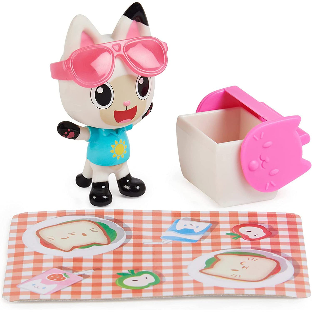 Gabby's Dollhouse Cooler bag keeps pretend snacks organized.