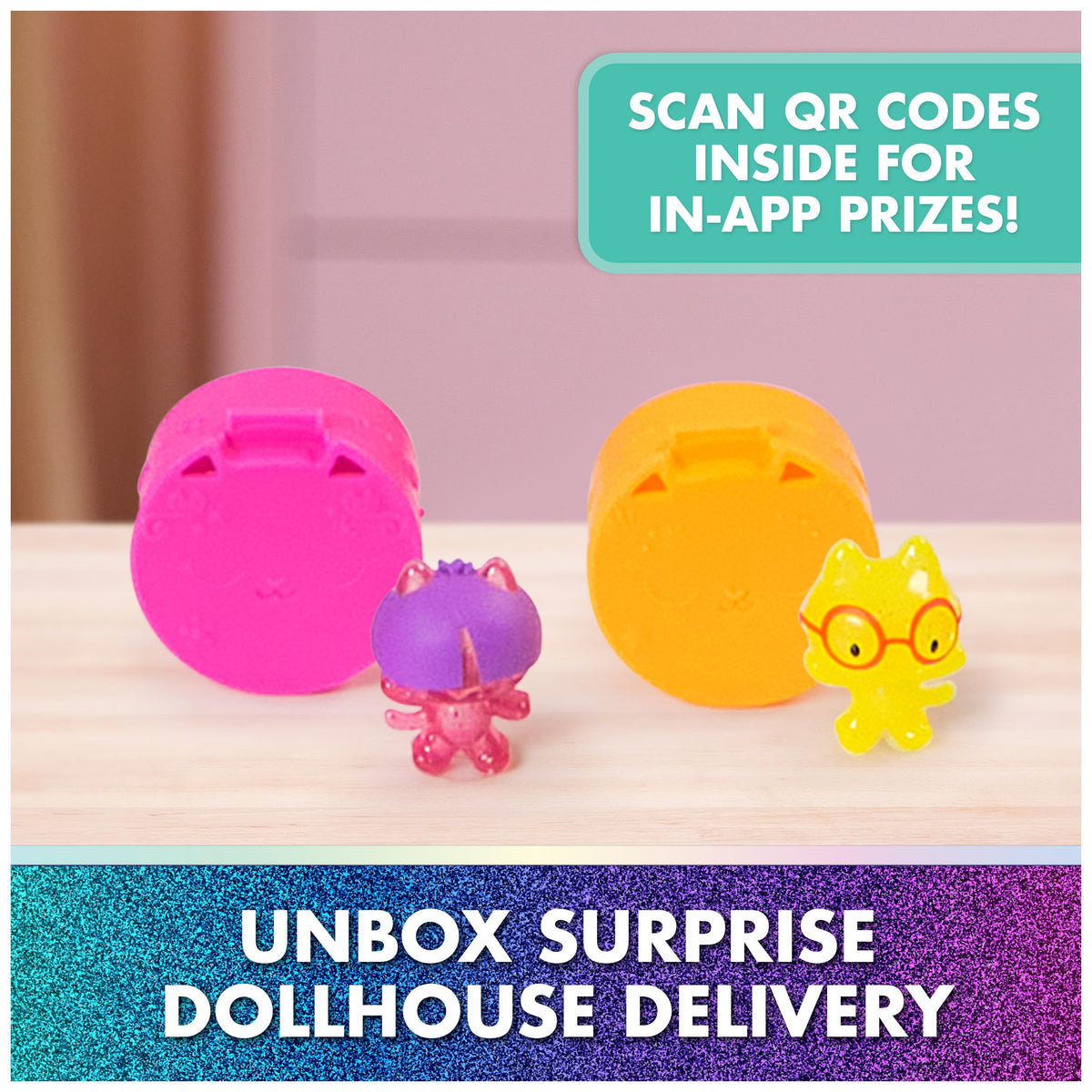 Includes dollhouse, Gabby figure, furniture, and accessories for gifting.