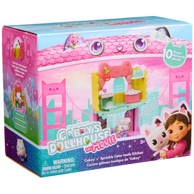 Gabby's Dollhouse Dollhouse Delivery box reveals surprises and enhances storytelling.