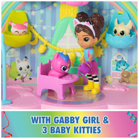 Gabby’s Dollhouse Kitty Care delivery box reveals a surprise toy