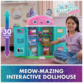 Gabby's Dollhouse LCD eyes light up to bring characters to life.