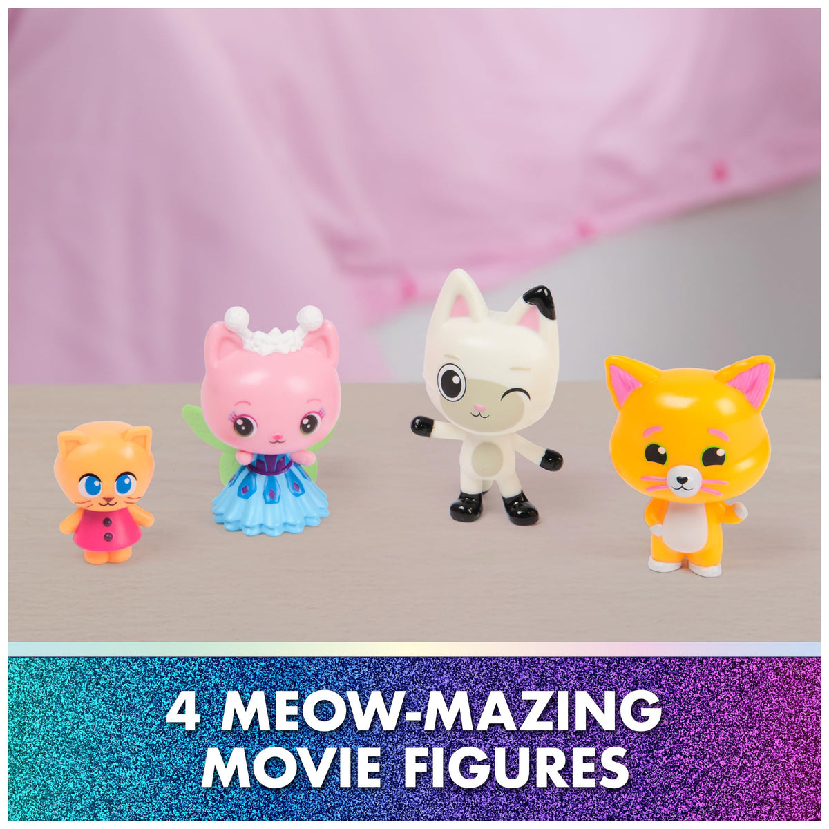Gabby’s Dollhouse Queen Kitty Fairy figure sparks magical pretend moments.