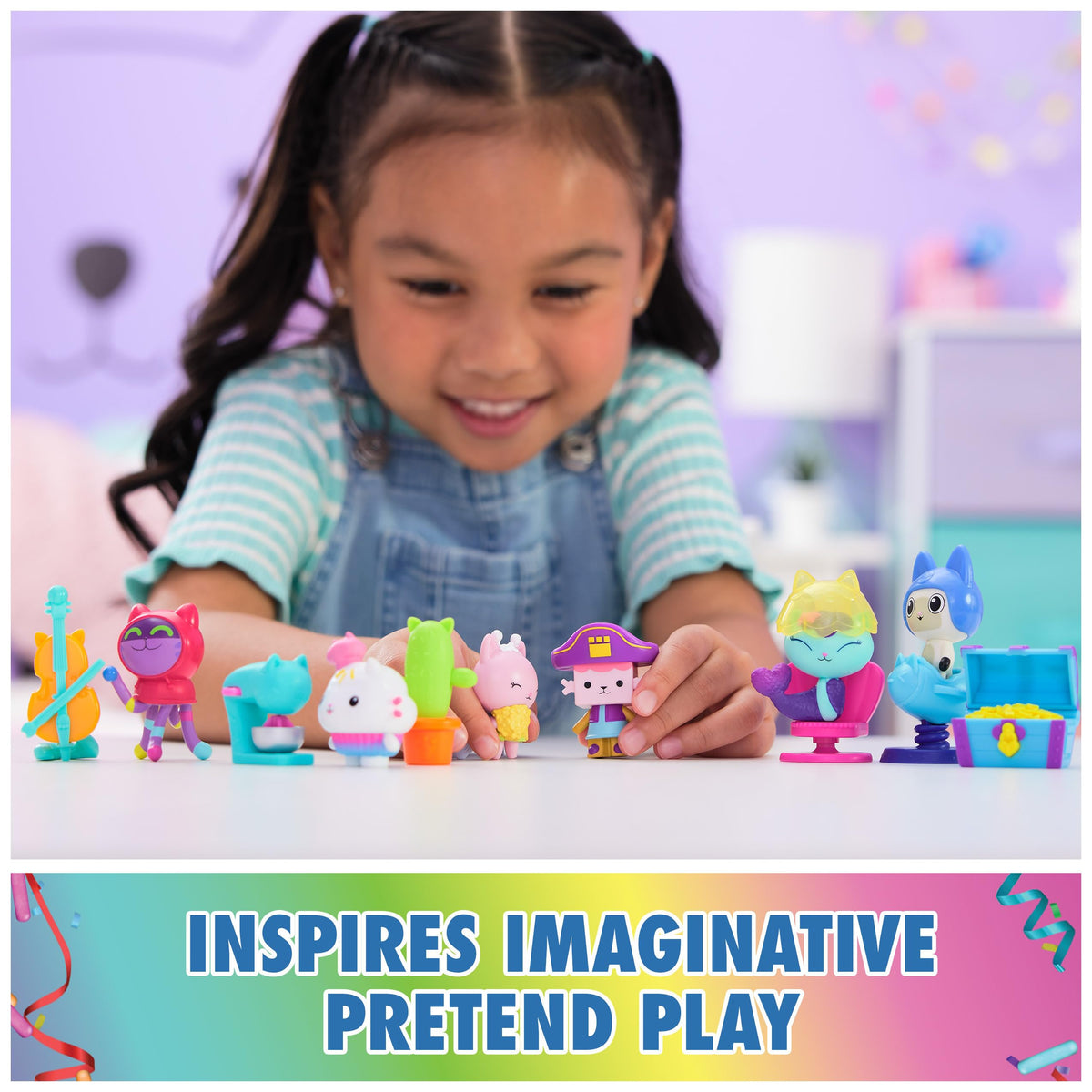 Dancing cactus accessory adds lively, interactive play scenarios.