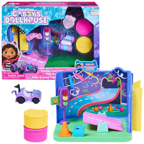 Gabby’s Dollhouse Carlita toy car with real wheels for lifelike mini adventures.