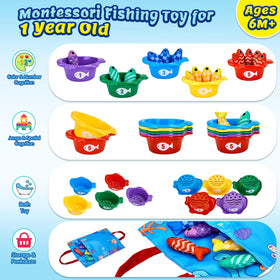 Gacoman stackable buckets aid size differentiation during stacking.
