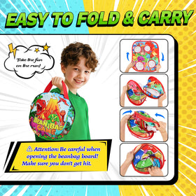 Gadetouq Dino football nets support active toss-and-kick play.