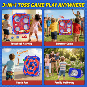 Gadetouq Spider Bean Bag Toss Carry Bag for easy transport
