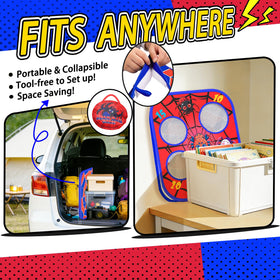 Gadetouq Spider Bean Bag Toss Family Play outdoors