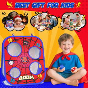 Gadetouq Spider Bean Bag Toss Ground Nails stabilize in wind