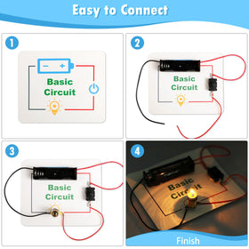 GadgetGlee classroom circuit board assembly for beginner-friendly projects