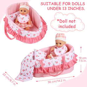 GAGAKU 12-inch doll accessories set boosts imaginative pretend play.