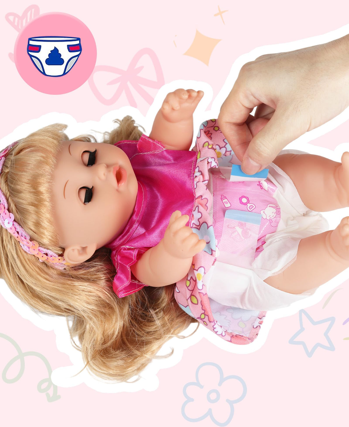 GAGAKU baby doll bottle accessory for nurturing pretend play