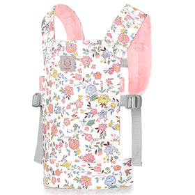 GAGAKU pink floral doll carrier adds cute style to doll time