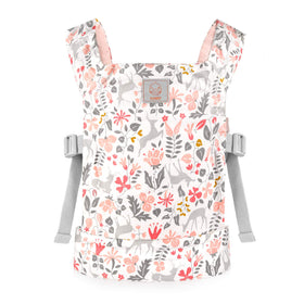 GAGAKU pink doll carrier in front-facing mode for comfy playtime