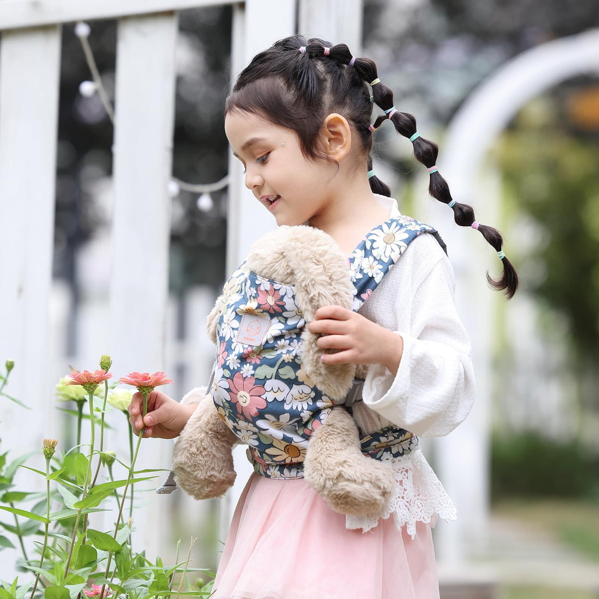 GAGAKU interior pouch reveals the soft cotton interior for doll safety