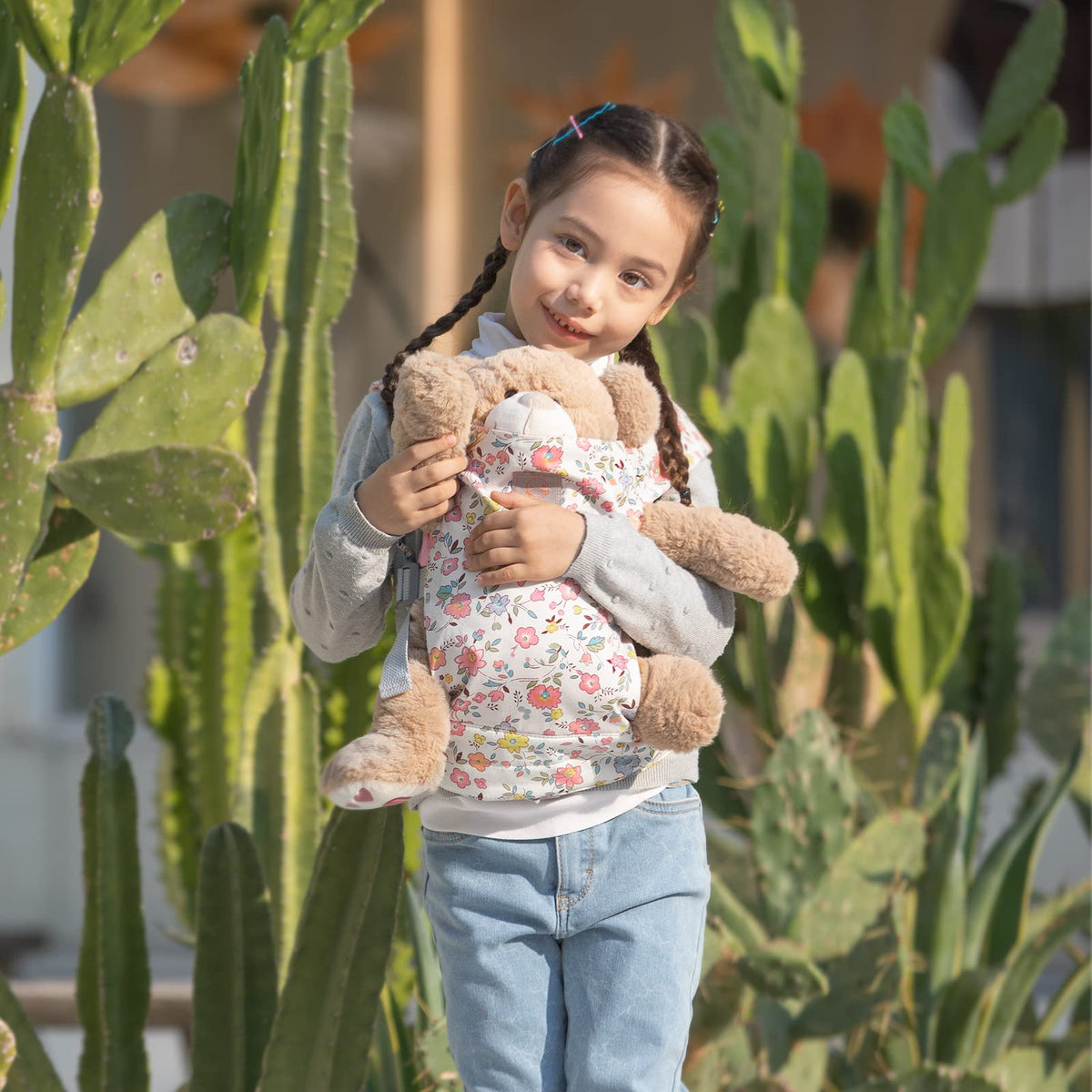 GAGAKU soft cotton material keeps dolls comfortable during carry along