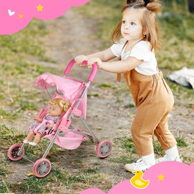 GAGAKU Included dolls diapers support ready-to-play setup for caregivers.