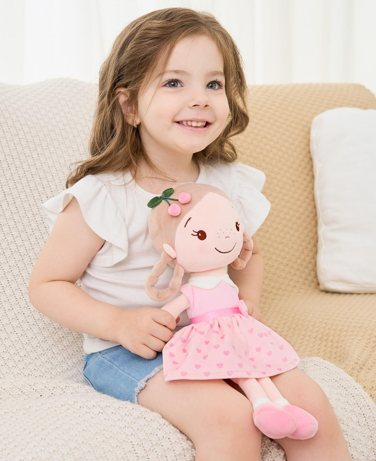 GAGAKU first baby doll supporting nap-time and bedtime routines