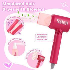 GAGAKU clamps for realistic pretend haircuts