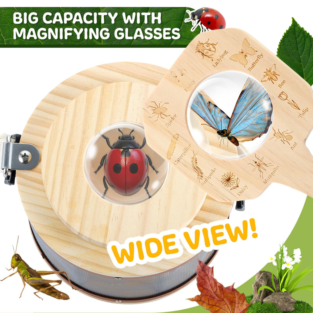 GAGAKU wooden box with air holes enables airflow during study
