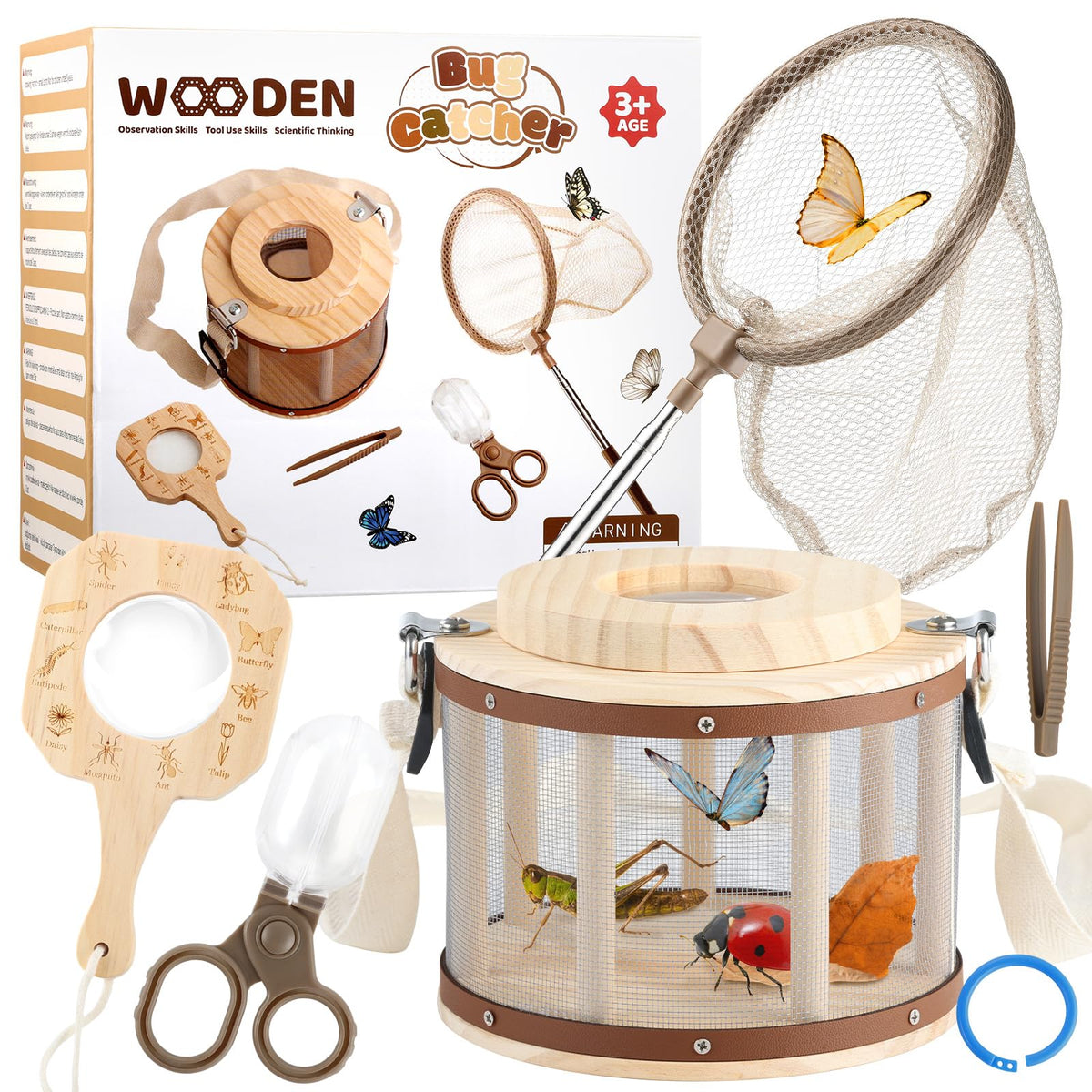 GAGAKU bug catching kit backpack ready for outdoor exploration and learning