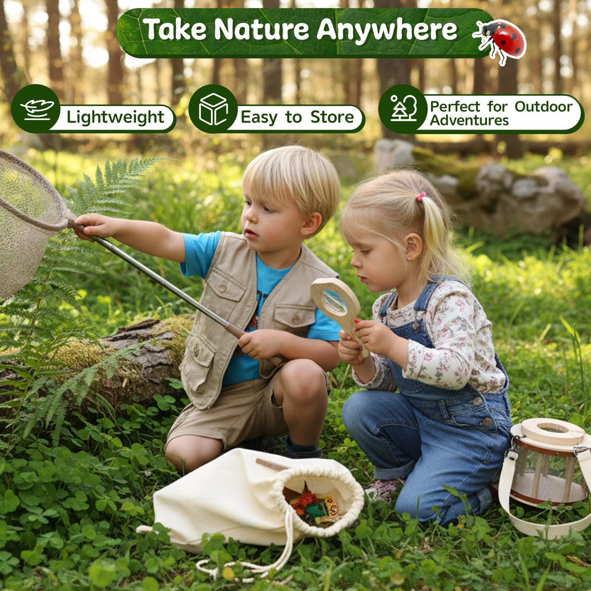 GAGAKU tweezers for precise bug handling during field play