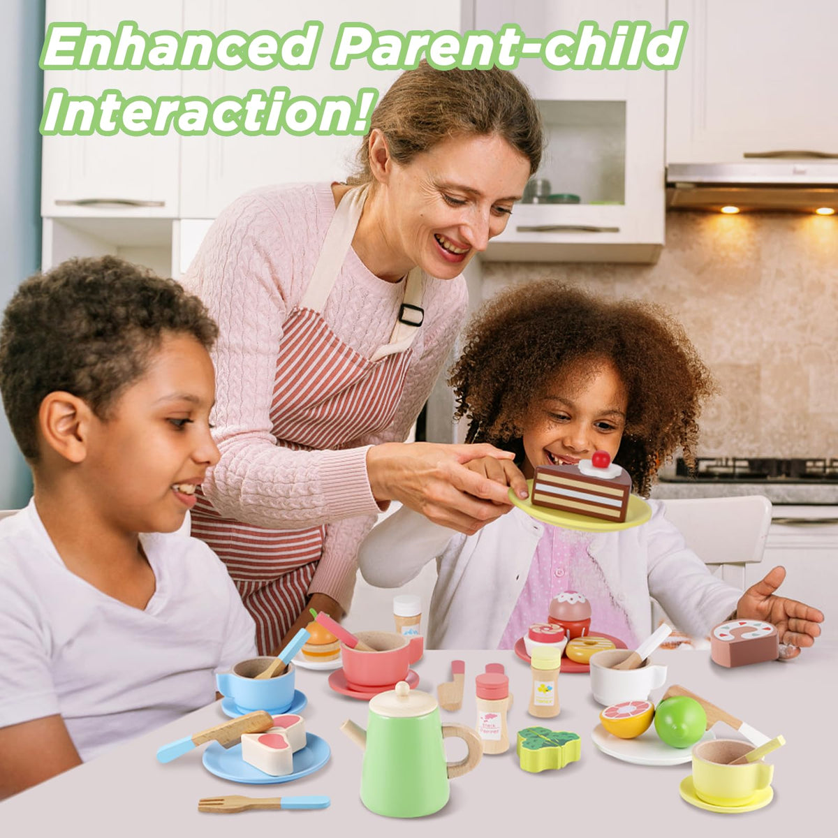 GAGAKU safe wood with non-toxic paint ensures durable play.