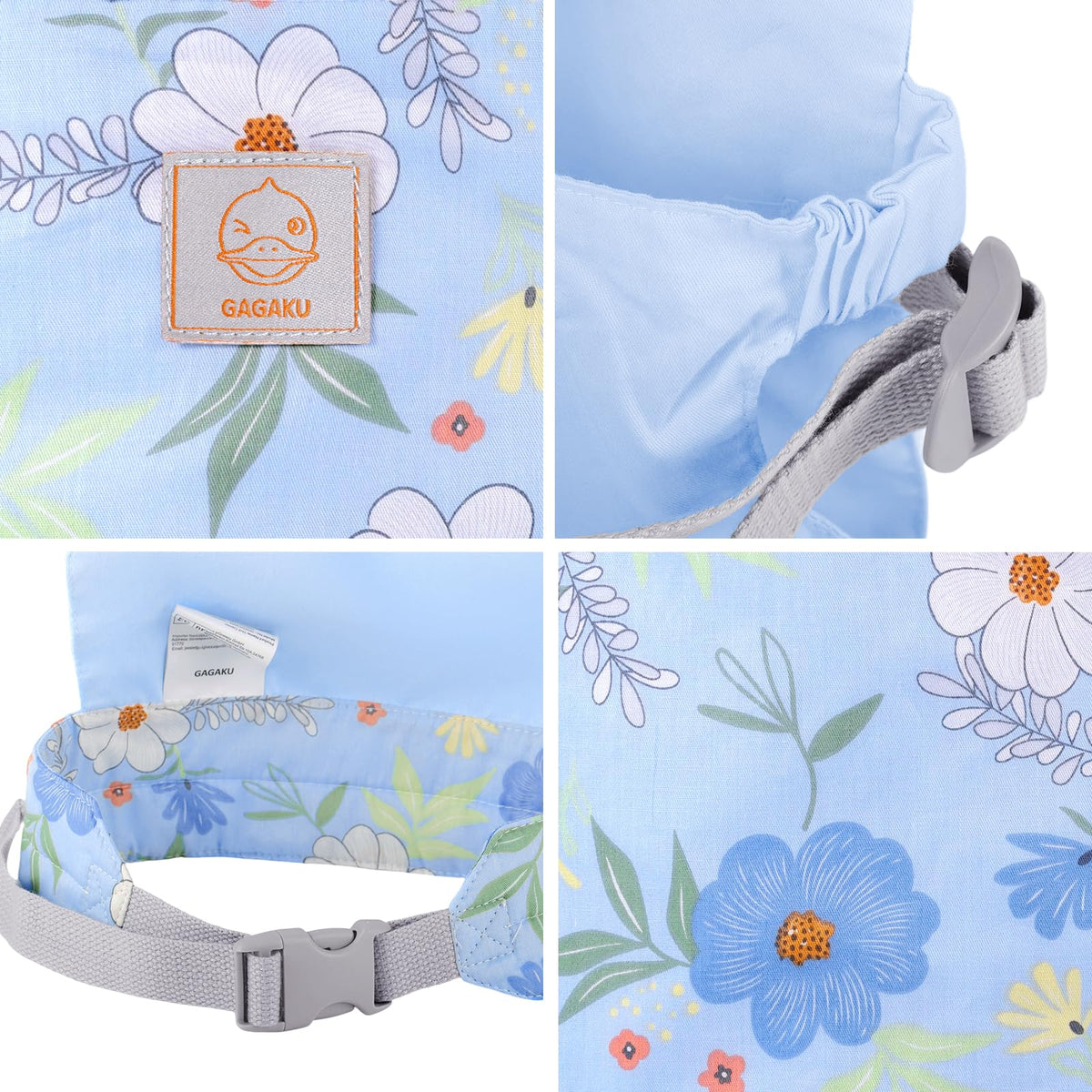 GAGAKU soft cotton doll carrier, lightweight and comfy