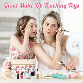 GAGAKU wooden hair dryer for pretend hairstyling sessions.