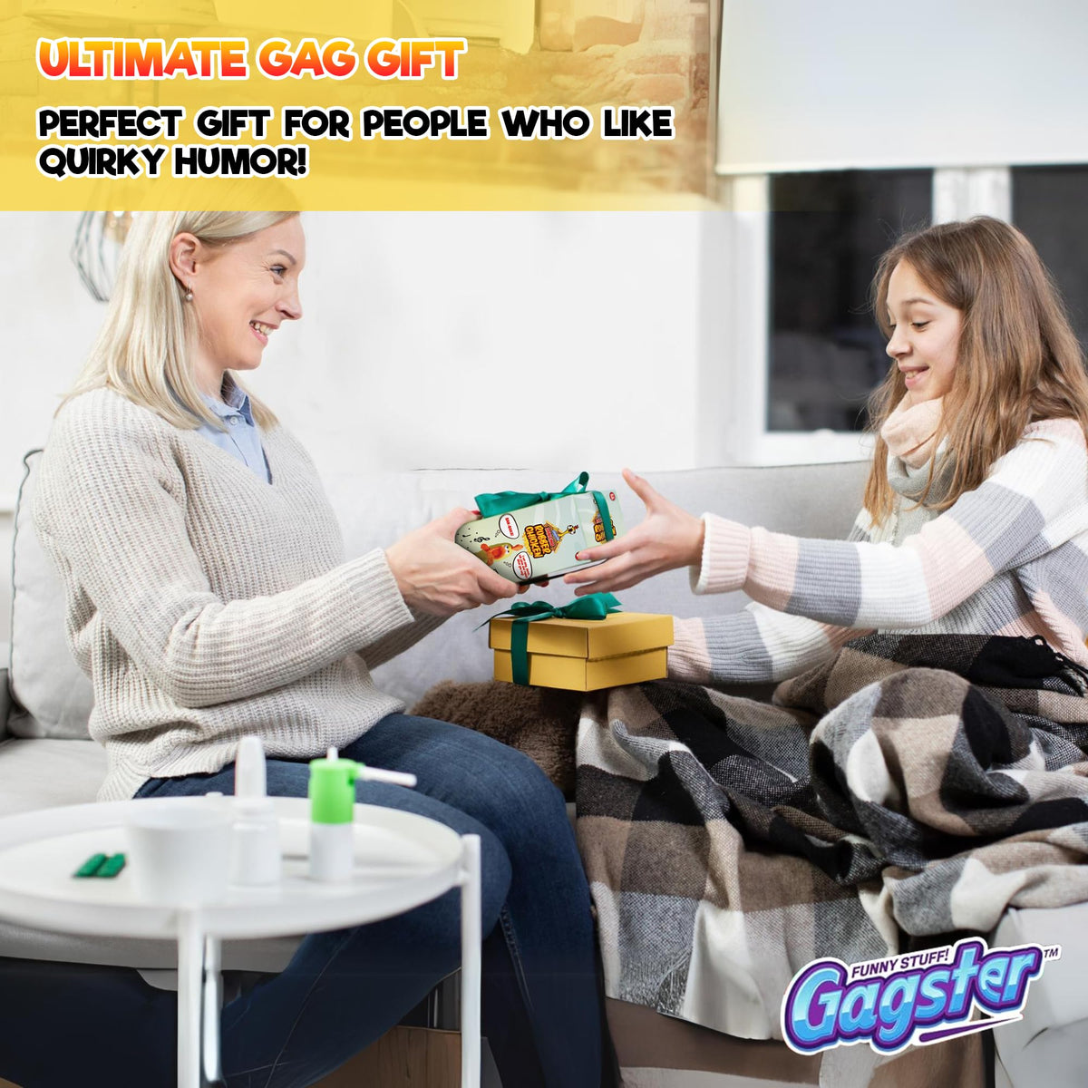 Gagster chicken toy offers playful humor for holidays and birthdays