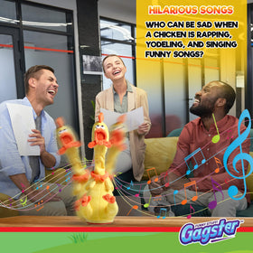 Gagster's quirky moves and sounds create lively moments during celebrations