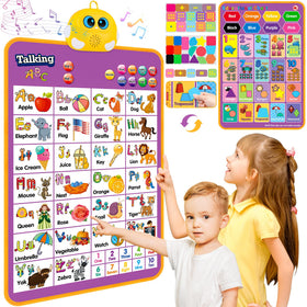 GaHoo Alphabet Wall Chart with talking ABC for interactive early literacy practice