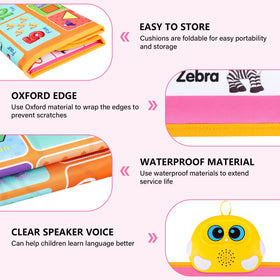 GaHoo bright colors and clear audio engage toddlers during playtime.