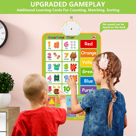 GaHoo immersive activities include spelling, music, and object matching