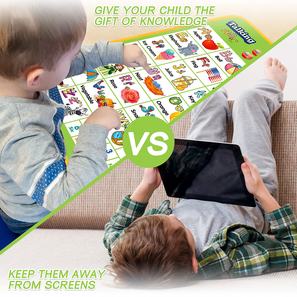 GaHoo portable educational toy ideal for travel and on-the-go learning