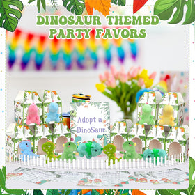 Gaiaring adopt dinosaur cards for guest participation and records