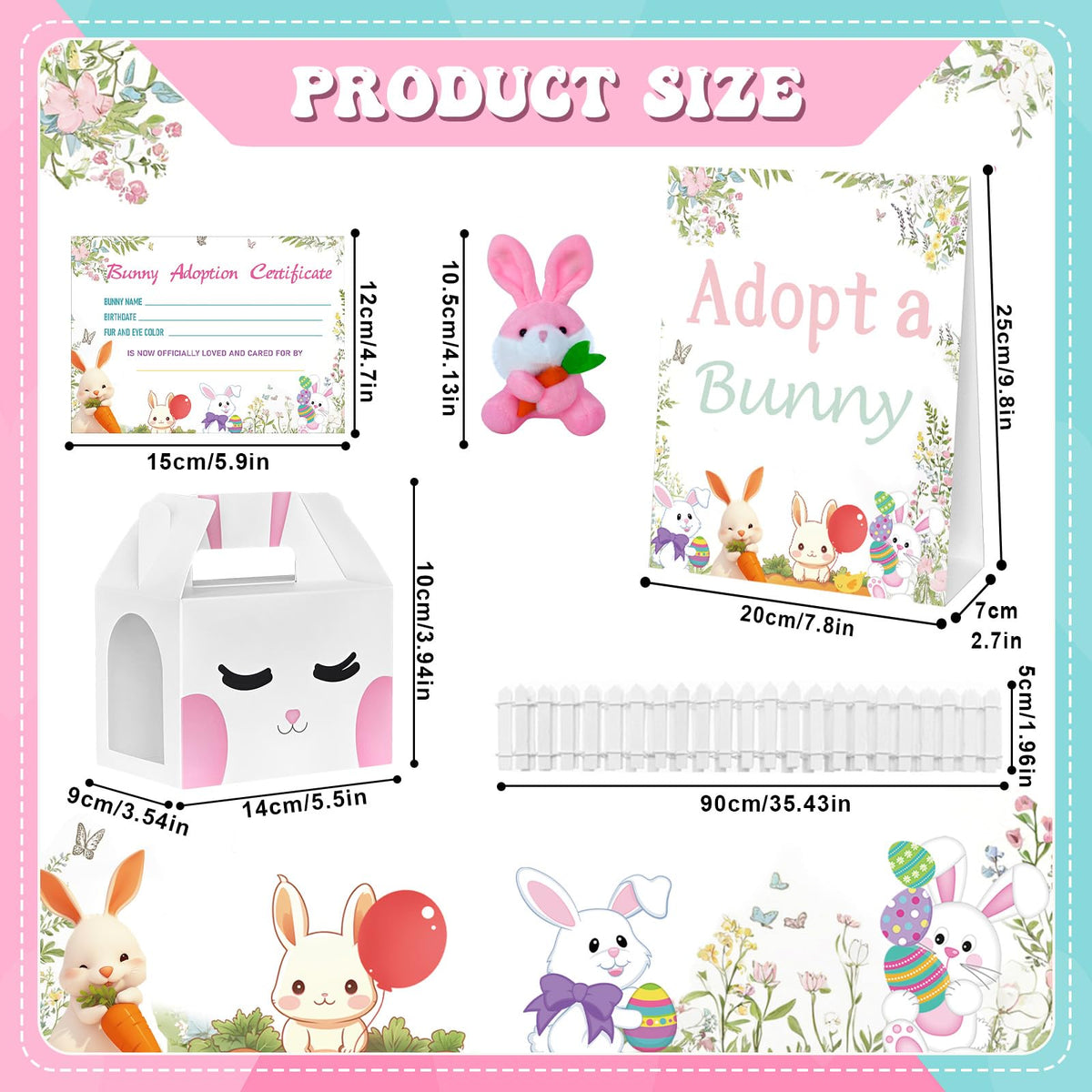Gaiaring foldable-party-box showcasing a plush bunny for easy gifting.