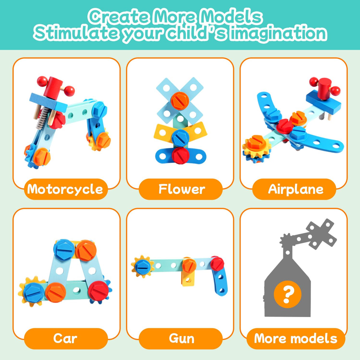 GAIETYDIY assembly pieces and instructions guide kid-led projects safely.