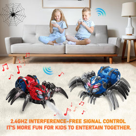 GAIETYDIY 2.4GHz control ensures smooth steering and anti-interference for multiple spiders.