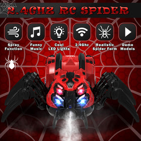 GAIETYDIY spider spraying mode releasing mist for dramatic pranks.