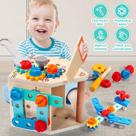 GAIETYDIY tool box door latch open for imaginative carpentry practice.