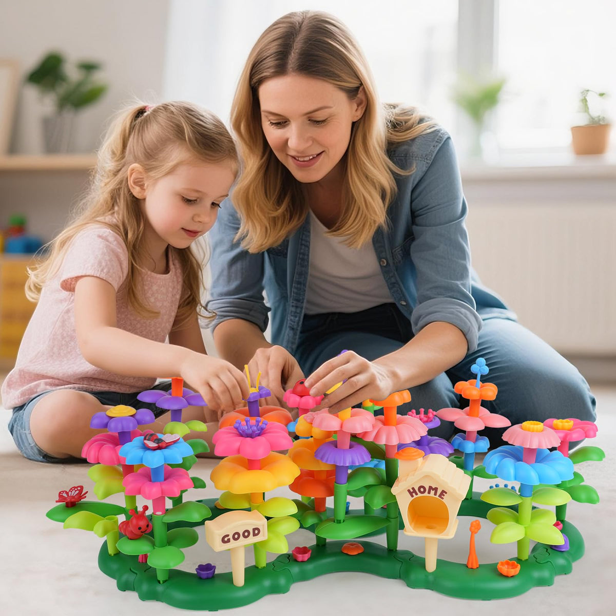 Gaitel Flower Garden gift pack sparks imaginative building for kids