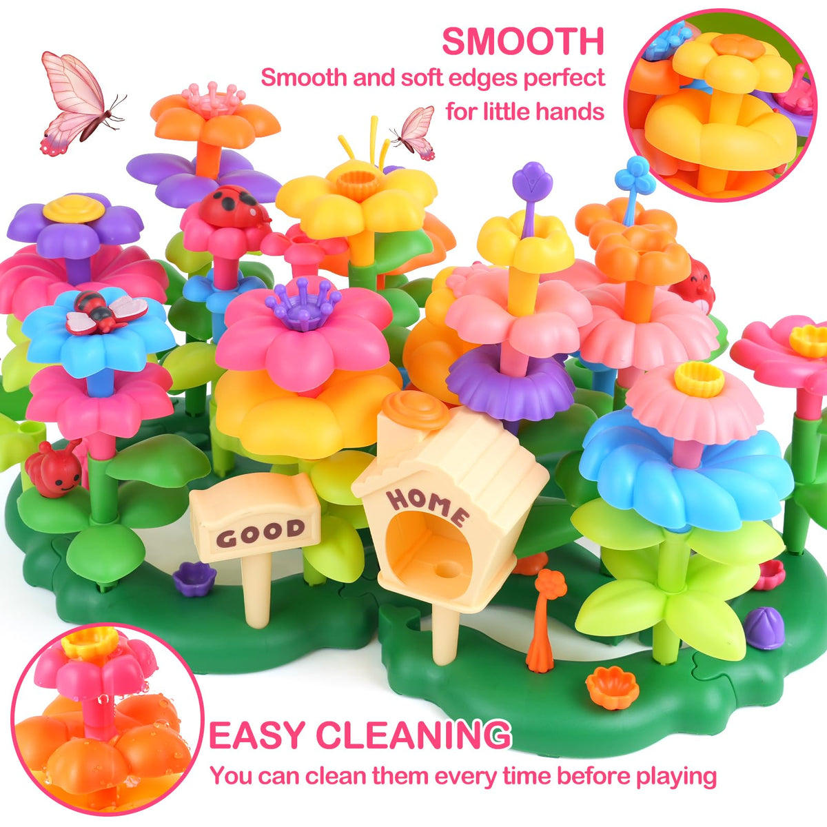 Gaitel Flower Garden storage box keeps pieces organized and ready