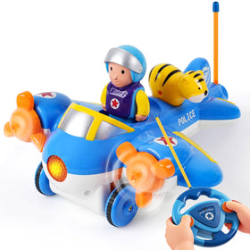 Gaitel remote control airplane front view, kid-friendly design for easy toddler play.