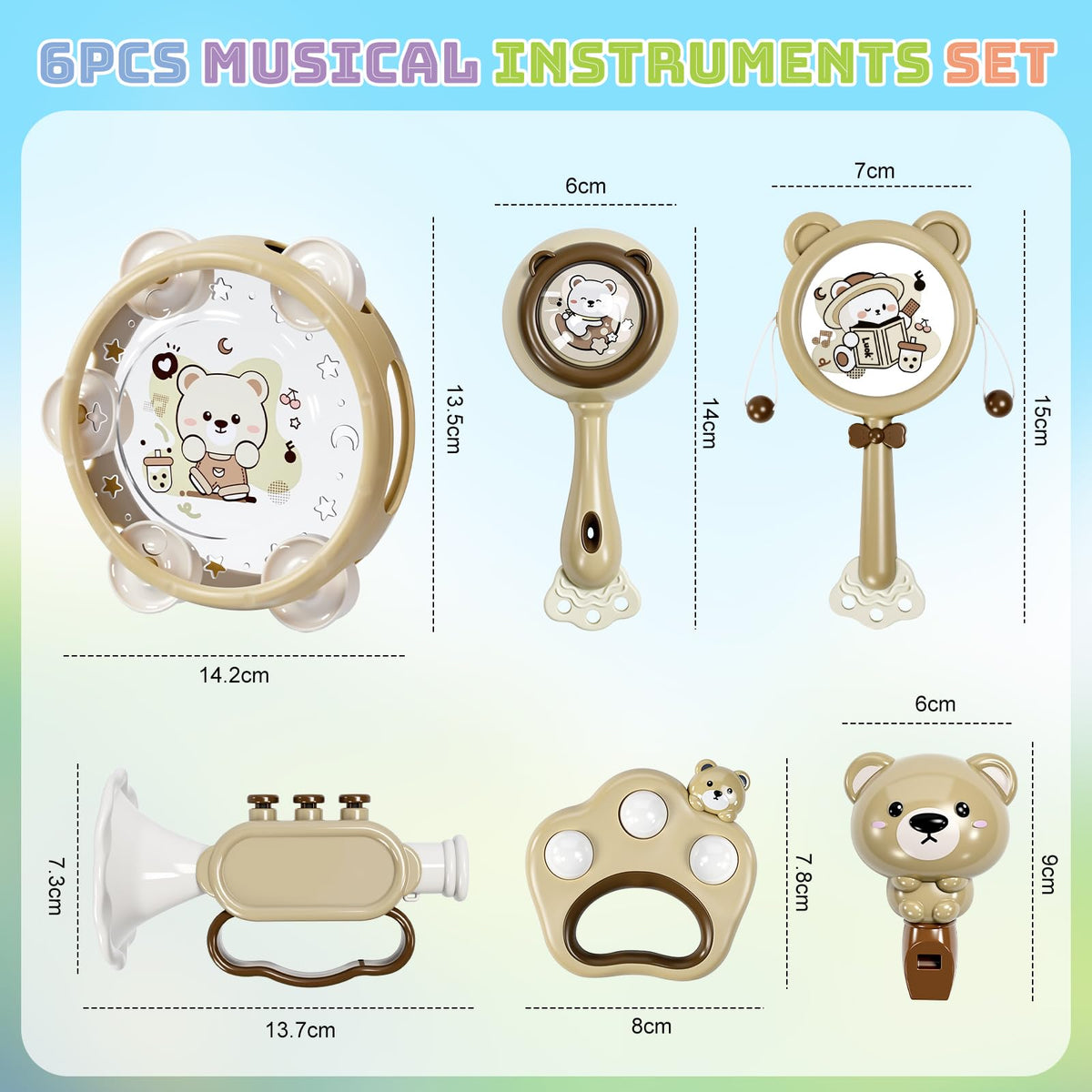 GAKICO home or classroom montessori play set for kids