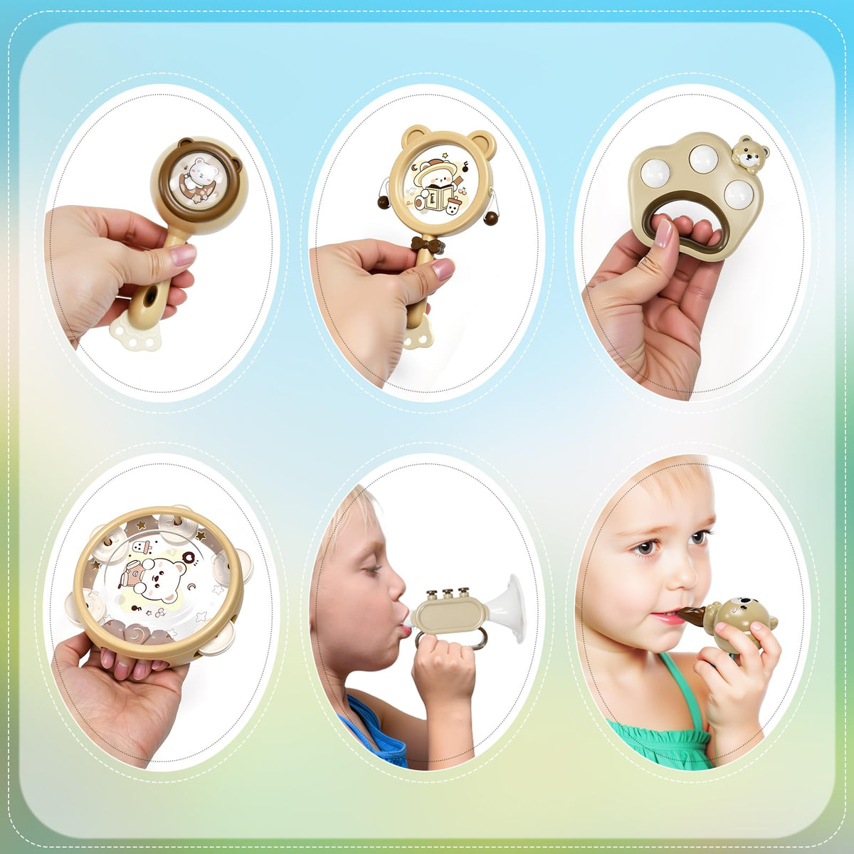 GAKICO safety with rounded edges for tiny hands