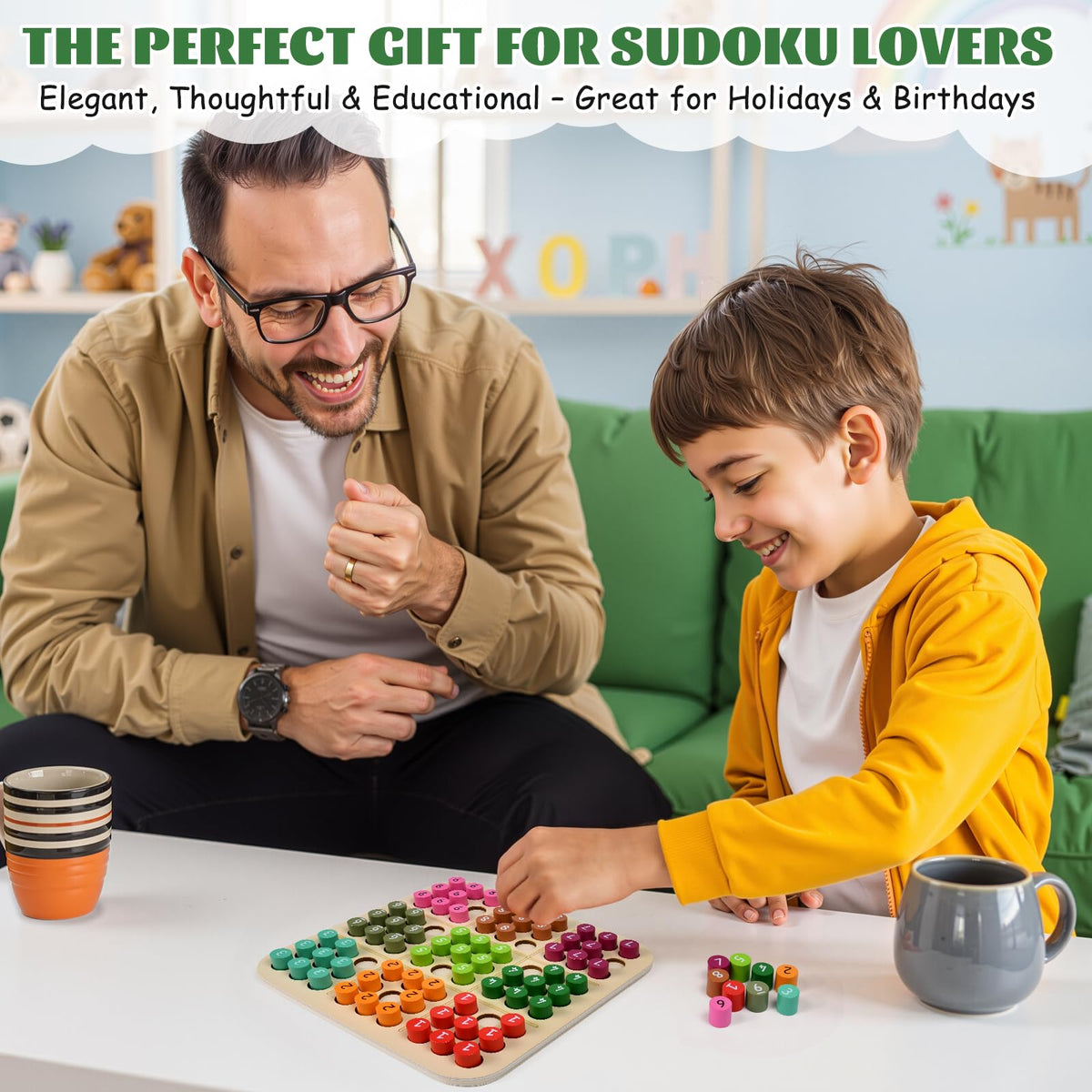 GAKICO mess-free play reduces clutter between uses