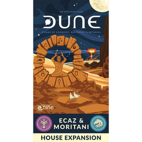 Gale Force Nine Dune Discovery Tokens on key board areas revealing new options