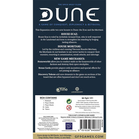 Gale Force Nine Dune Nexus Cards pack with independence incentives